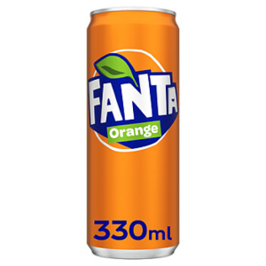 Fanta Orange blikje (33cl)